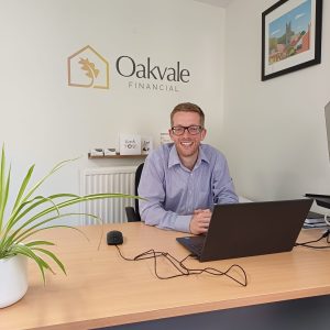 Dwight Scaife Mortgage Advisor sat at his desk at Oakvale Financial